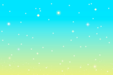 星が輝く夜空または夜明け