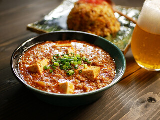 麻婆豆腐とチャーハン