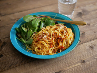 ミートソースパスタ