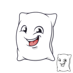 Cute Happy Pillow Standing