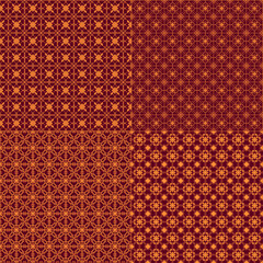 chinese different pattern or motif