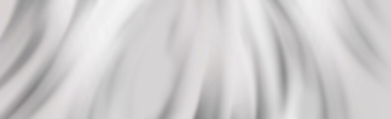 white cloth background abstract with soft waves