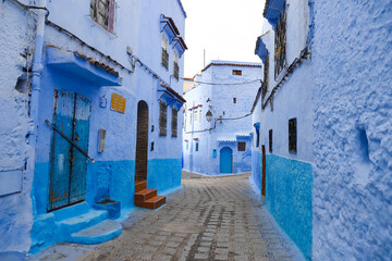 Street in Chefchaouen, Morocco