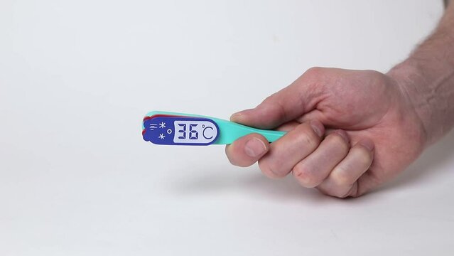 Lowering, bringing down body temperature from high 39 to normal healthy 36 degrees. Heat vs health