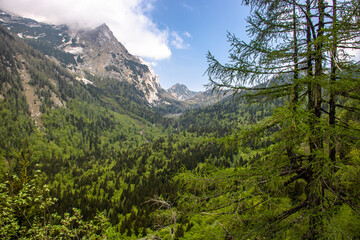 Viewpoint Supca auf dem Vrsic-Pass in Slowenien