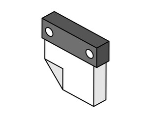 Calendar isometric design icon. Vector web illustration. 3d colorful concept