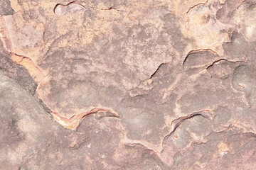 beautiful patterned stone floor was eroded by water and wind.