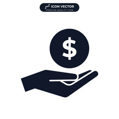 saving icon symbol template for graphic and web design collection logo vector illustration