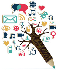 A pen that produces multimedia icons video and audio
