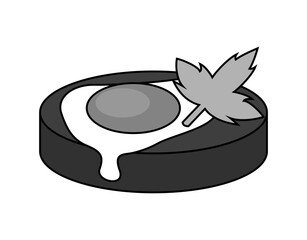 Steak isometric design icon. Vector web illustration. 3d colorful concept