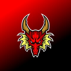 dragon logo esport