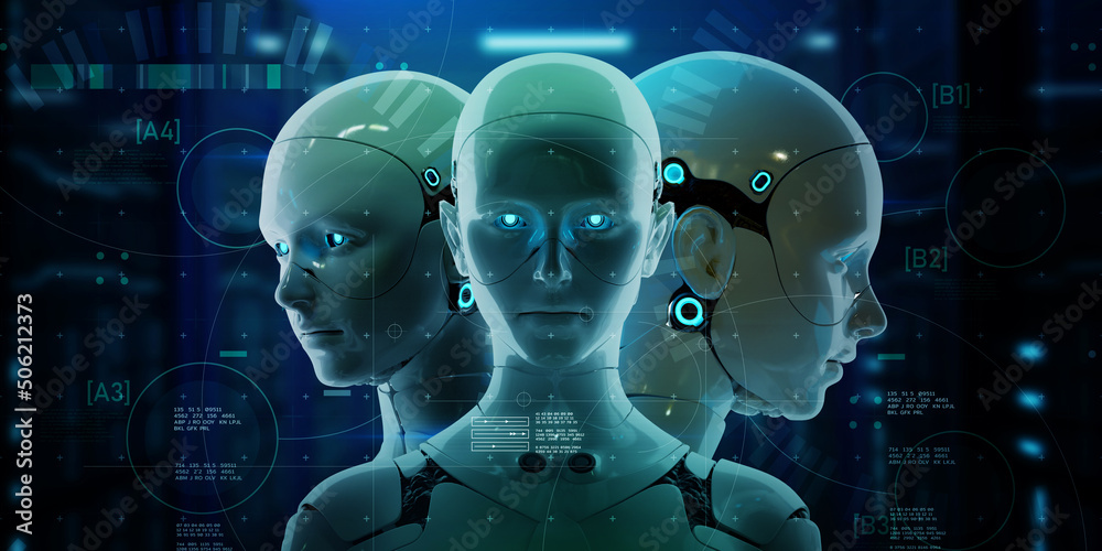 Poster ai robot process automation rpa document management system dms for company digital transformation pa