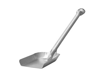 Small hand shovel isolated on white