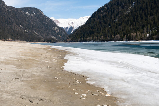 Lake Sufers in Grison in Switzerland