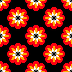 Obraz premium very beautiful seamless pattern design for decorating,wallpaper,wrapping paper,fabric,backdrop and etc.