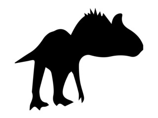 Apatosaurus Silhouette Vector Illustration Black Silhouette Vector. Dinosaur Vector