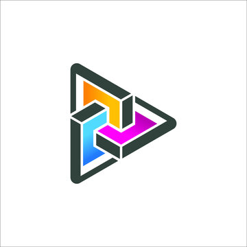 Crypto digital token logo vector design