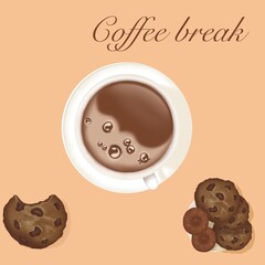 coffee break invitation printing