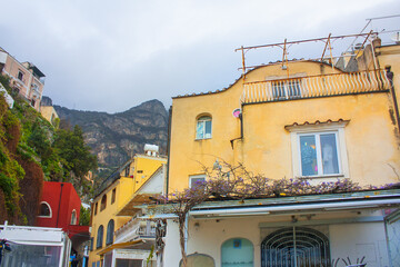 Fototapeta na wymiar Picturesque street of Positano, Italy 
