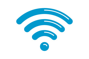 Wi Fi symbol signal connection. Vector wireless internet technology sign. Wifi network communication icon.