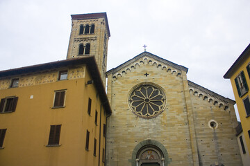 Fototapeta na wymiar Church of San Fedele in Old Town of Como