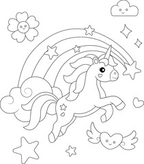 coloring book page 