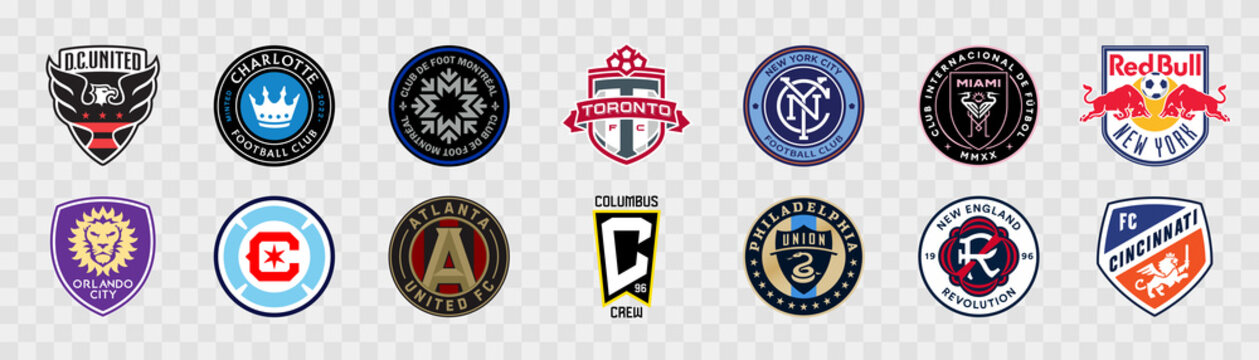 League Soccer (MLS). D.C. United, NY City, Inter Miami CF, Toronto, Charlotte, CF Montreal, NY Red Bulls, Orlando City SC, Philadelphia Union, New England Revolution, Columbus Crew, Chicago Fire etc.