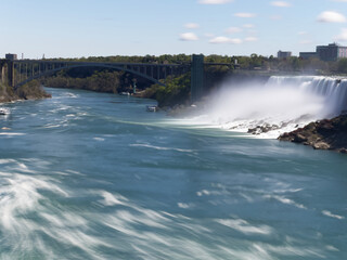Niagara Falls on a a sunny 