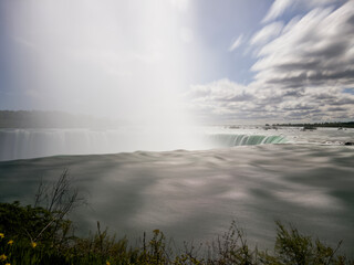 Niagara Falls on a a sunny day