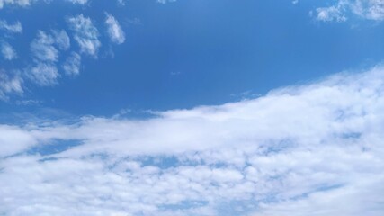 blue sky with clouds