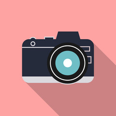 flat icons for camera ,vector illustrations