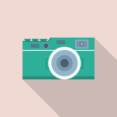flat icons for camera ,vector illustrations
