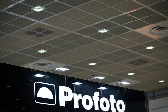 Samseong-dong, Gangnam-gu, Seoul, South Korea - June 1, 2019 : Logo of Profoto Camera Light Booth in Photo & Imaging Event Hall at COEX