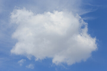 blue sky with clouds