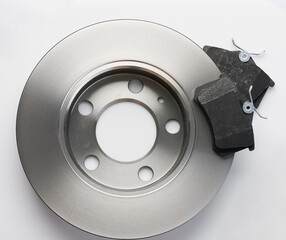New clean metal car brake