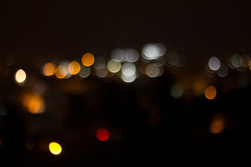 City Lights Bokeh