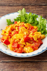 卵とトマトの炒め物