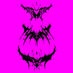 moth black silhouette, abstract vector, rorschach spot, buterfly