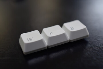 touches de clavier d'ordinateur - 