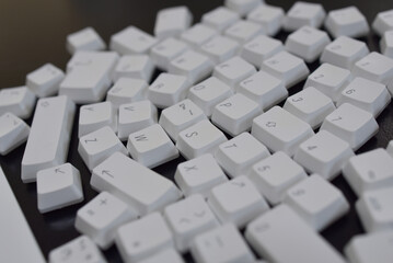 touches de clavier d'ordinateur - en vrac