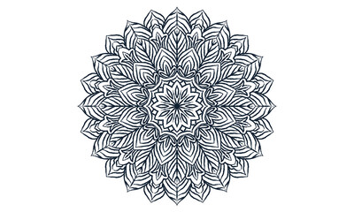 Mandala pattern design. decorative design.