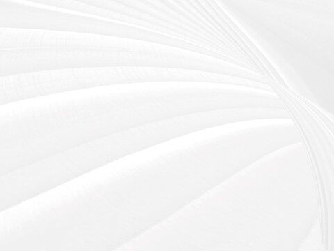 fashion soft fabric Clean textile woven beautiful abstract smooth curve shape decorative white backgrounds
