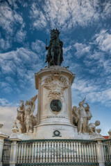 Monument to King Jos&eacute; I, lisboa, Portugal.