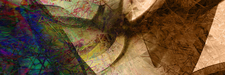 Fototapeta abstract composition  obraz