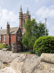 Fototapeta na wymiar A church in Lowestoft, Suffolk