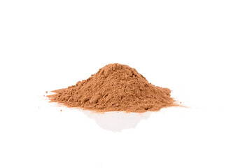 cocoa powder isolated