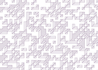 Implementation of Edward Zajec’s “Il Cubo” from 1971. Essentially a Truchet tile set of 8 tiles and rules for placement art illustration