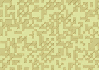 Implementation of Edward Zajec’s “Il Cubo” from 1971. Essentially a Truchet tile set of 8 tiles and rules for placement art illustration