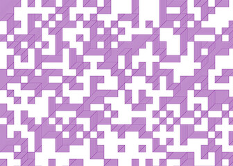 Implementation of Edward Zajec’s “Il Cubo” from 1971. Essentially a Truchet tile set of 8 tiles and rules for placement art illustration