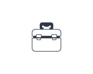 Toolbox Vector Isolated Emoticon. Toolbox Icon